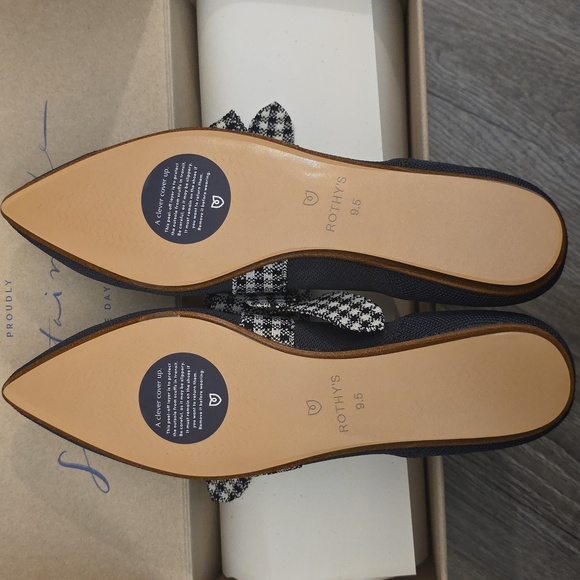 Rothy's Mary Jane Ink Gingham - Picture 3 of 5